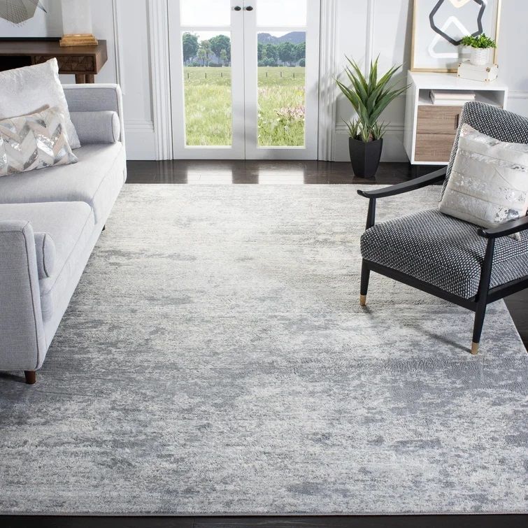 Addison Area Rug in Gray Ivory-10'x13' thumbnail 2