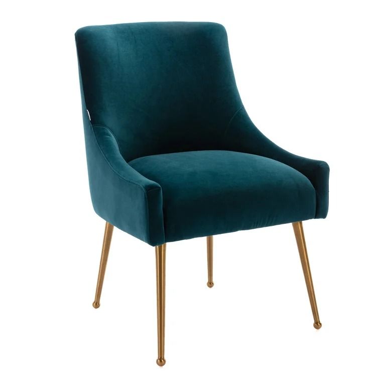 Magallanes Velvet Upholstered Side Chair (Set of 2) thumbnail 3