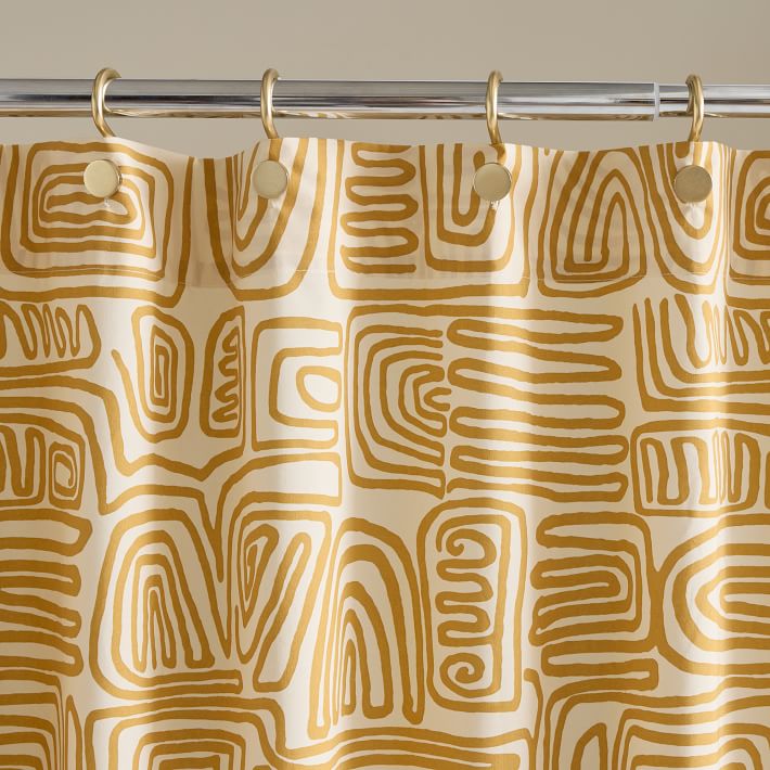 SSS Sand Trails Shower Curtain-74" thumbnail 2
