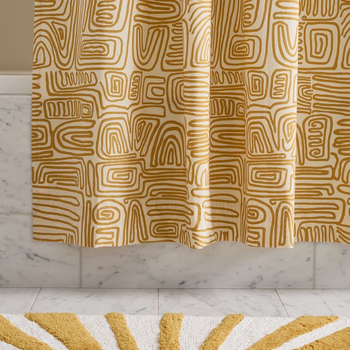 SSS Sand Trails Shower Curtain-74" thumbnail 3