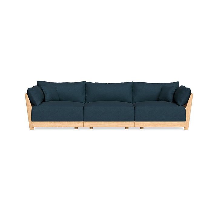 Modular Bondi 3 Seater Sofa in Navy Blue thumbnail 2