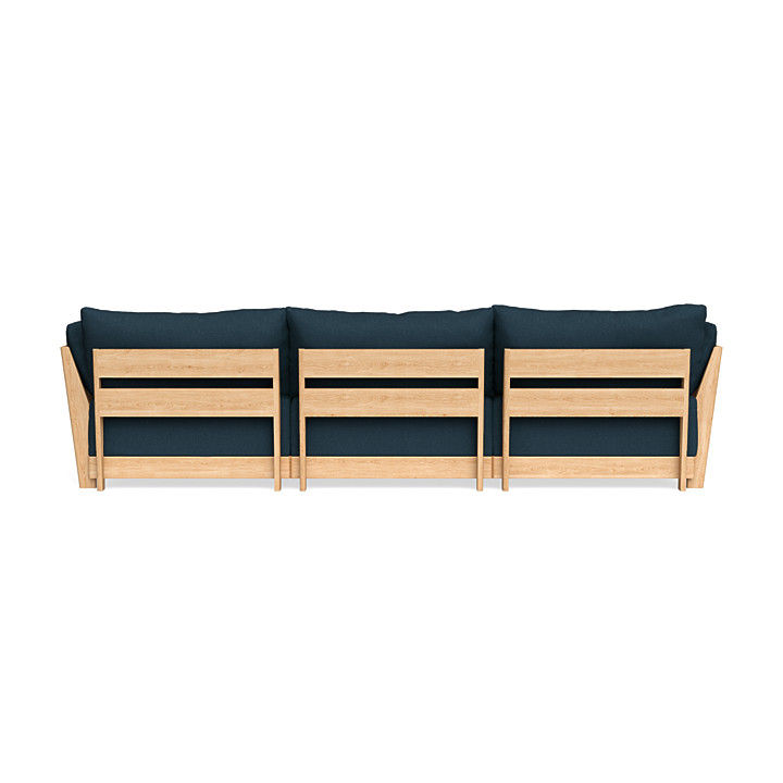 Modular Bondi 3 Seater Sofa in Navy Blue thumbnail 4