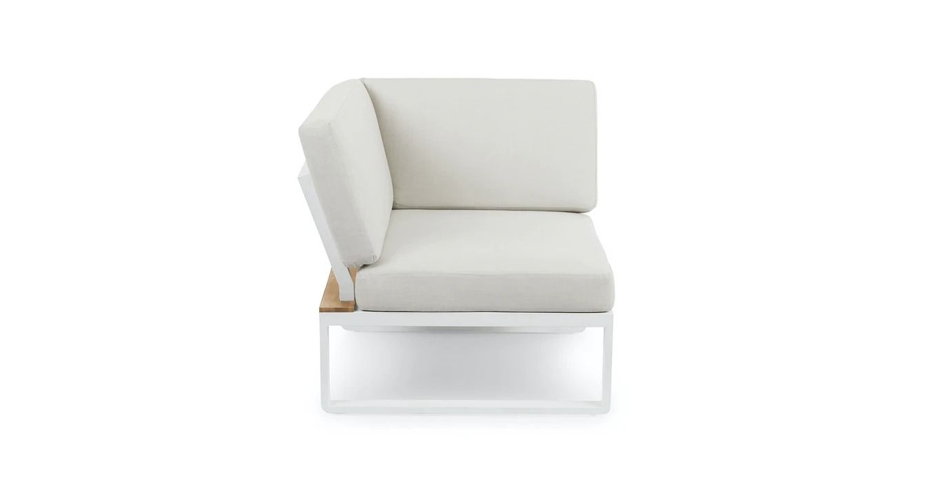 Kezia Lily White Corner Module thumbnail 3