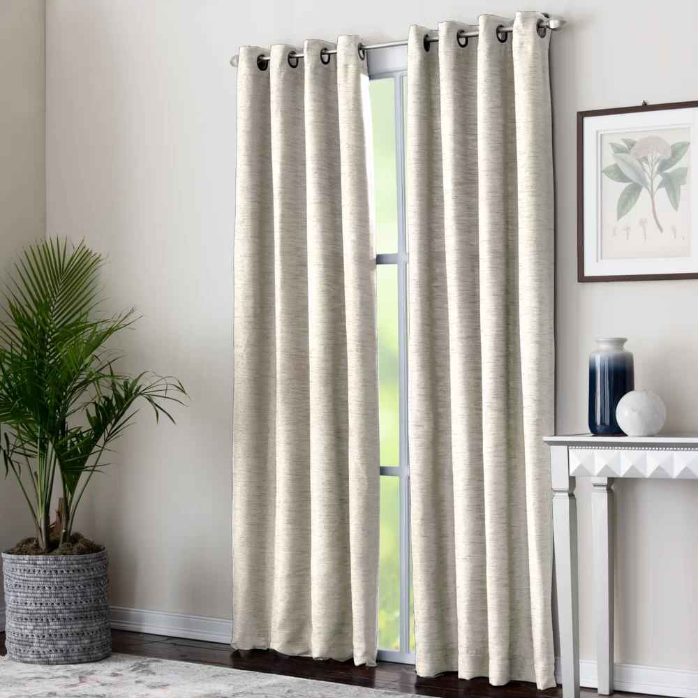 Koopman Solid Room Darkening Grommet Single Curtain Panel-95" thumbnail 2