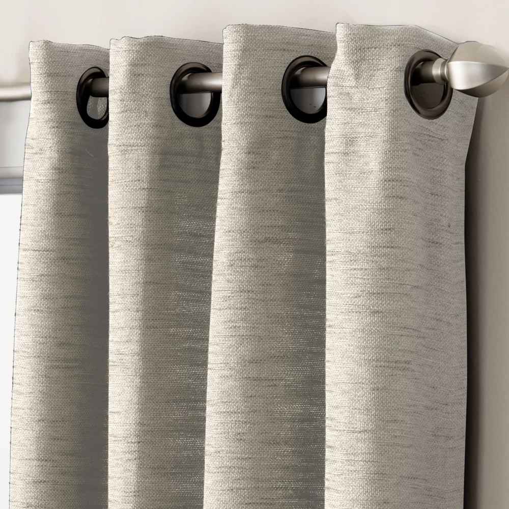Koopman Solid Room Darkening Grommet Single Curtain Panel-95" thumbnail 5