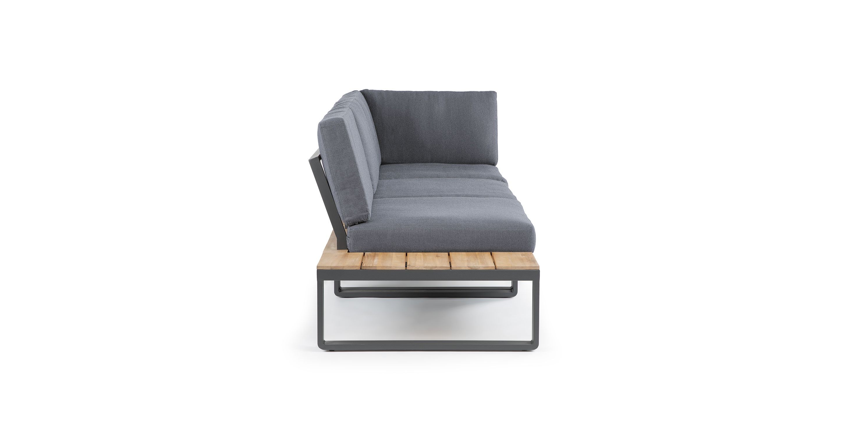 Kezia Whale Gray Modular Sofa thumbnail 4
