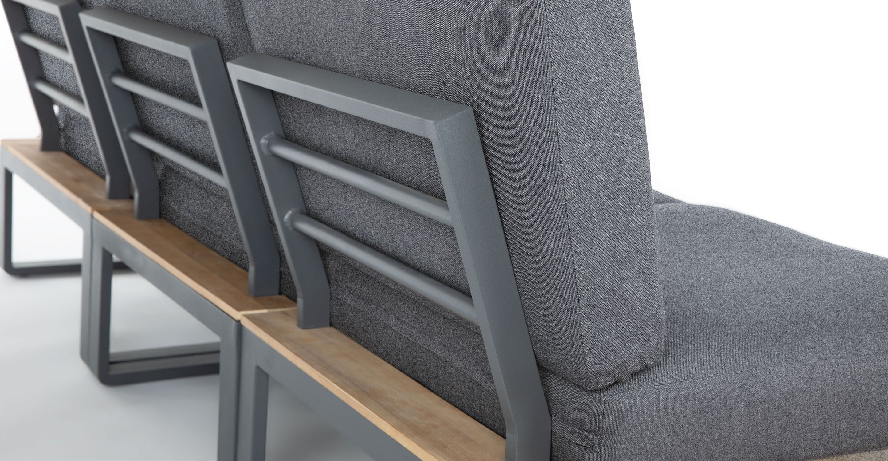 Kezia Whale Gray Modular Sofa thumbnail 5