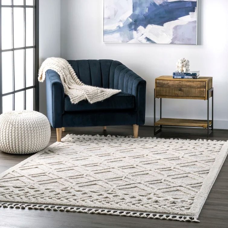 Standridge Geometric Area Rug 6'7"x9' thumbnail 2