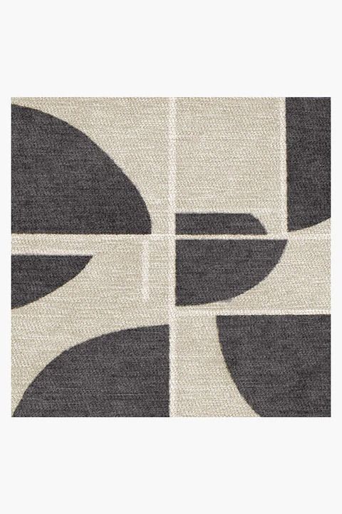 Nina Takesh Lune Charcoal Rug 9'x12' thumbnail 3
