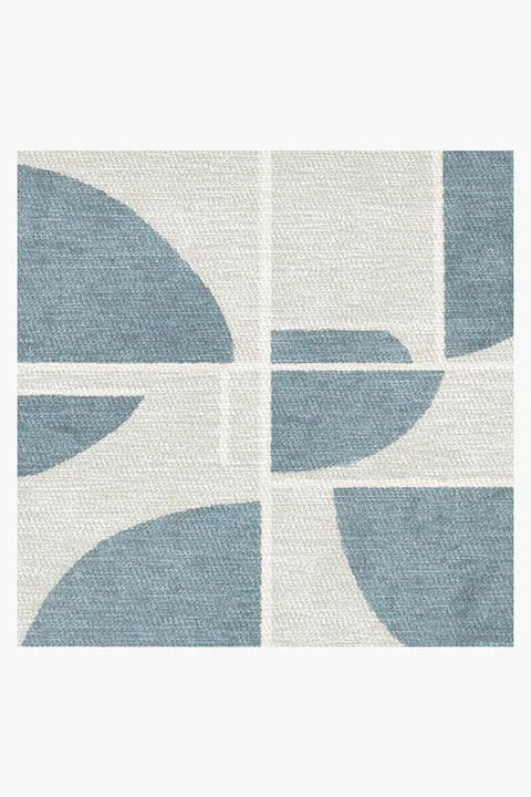 Nina Takesh Lune Slate Blue Rug 5'x7' thumbnail 3