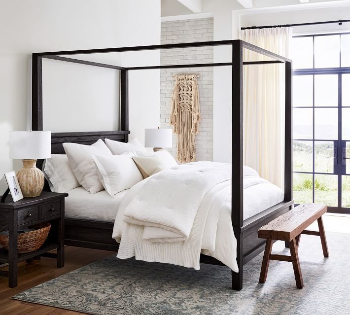 Farmhouse Canopy Bed thumbnail 4