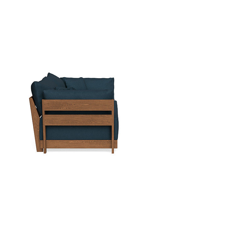 Modular Bondi 2 Seater Sofa in Navy Blue thumbnail 3