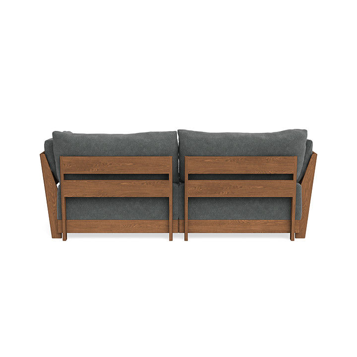 Modular Bondi 2 Seater Sofa in Chimney Gray thumbnail 4
