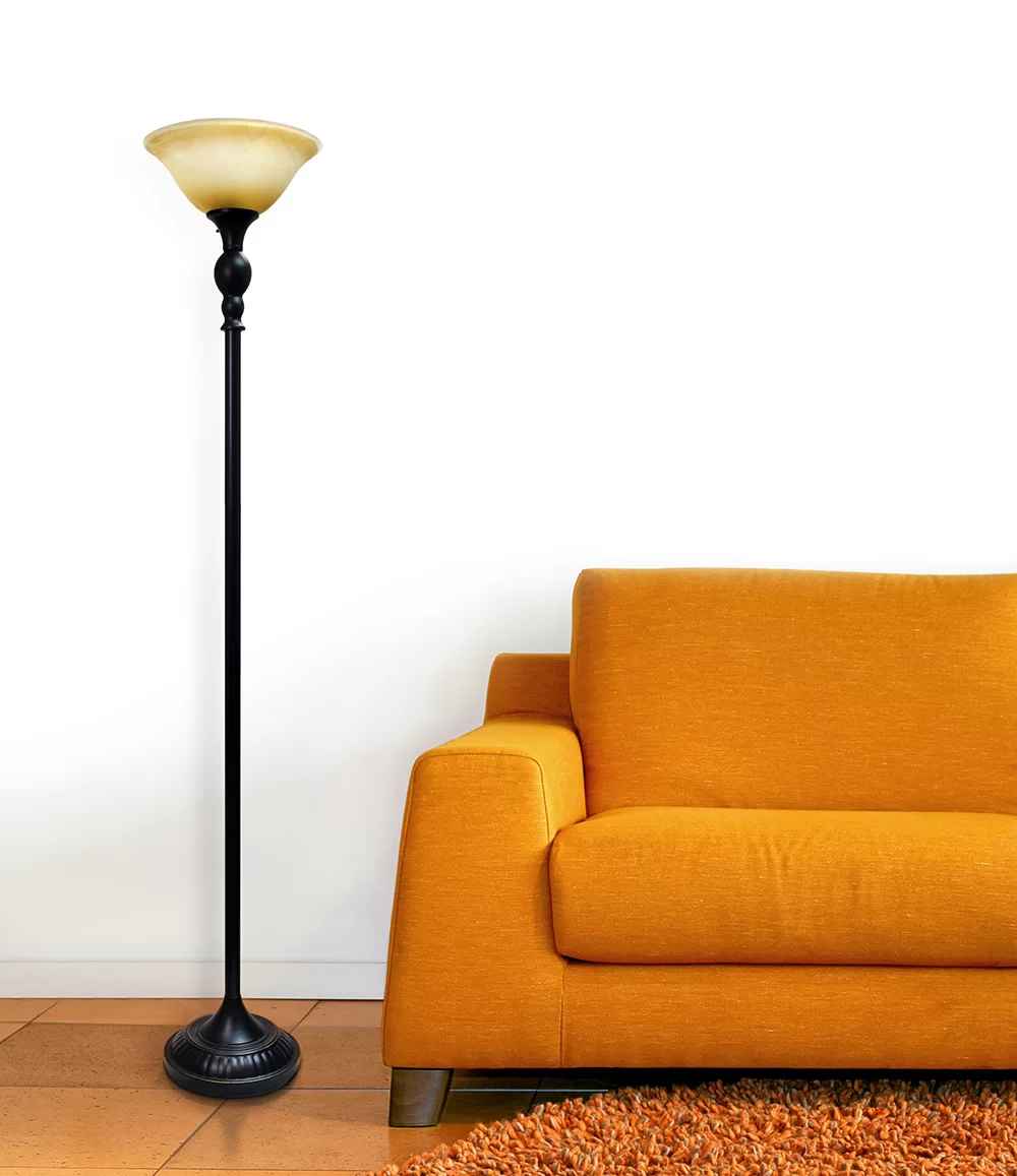 Rosner Torchiere Floor Lamp thumbnail 2