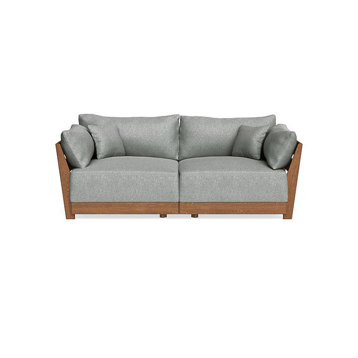 Modular Bondi 2 Seater Sofa in Storm Gray thumbnail 2