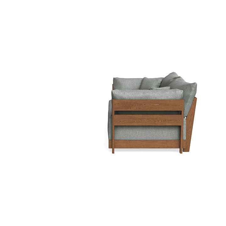 Modular Bondi 2 Seater Sofa in Storm Gray thumbnail 5