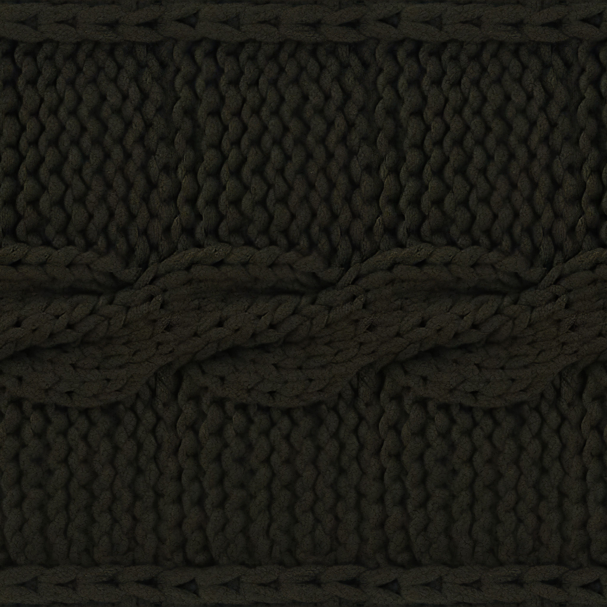 Colossal Knit Pouf thumbnail 4