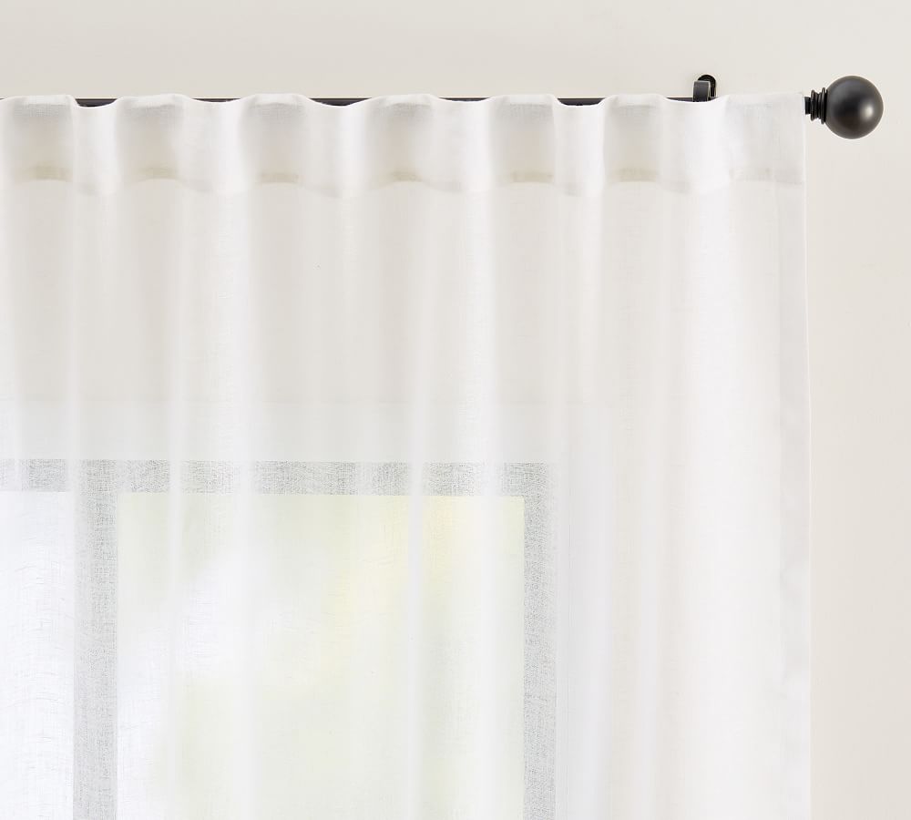 Emery Linen Sheer Curtain thumbnail 3