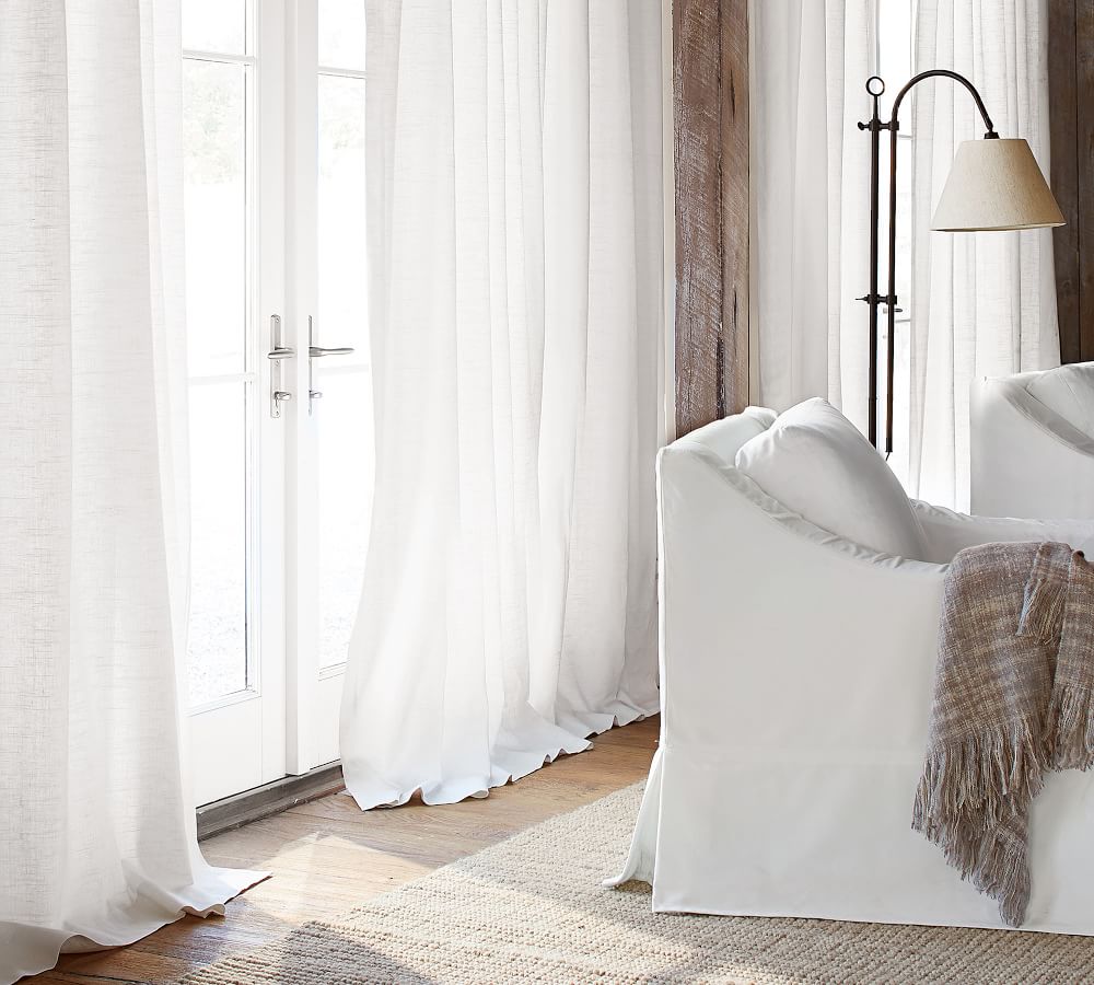 Emery Linen Curtain-96" thumbnail 3
