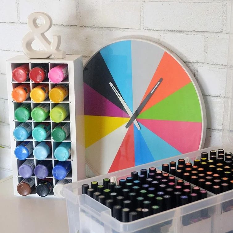Paint Storage Tray, Art & Craft Supply Storage Supply Holder thumbnail 3