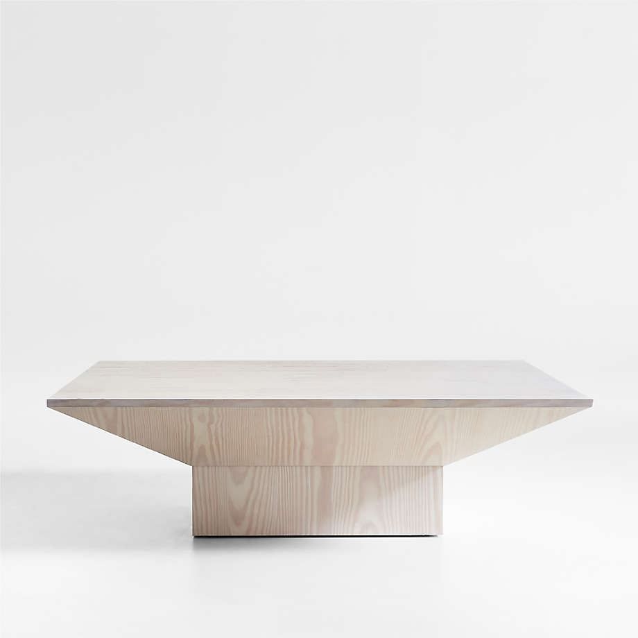 Icon Square Pine Wood Coffee Table thumbnail 2