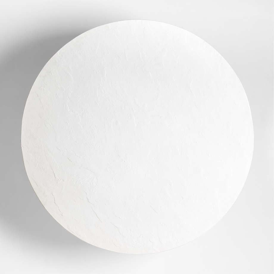 Willy White Pedestal Coffee Table thumbnail 4