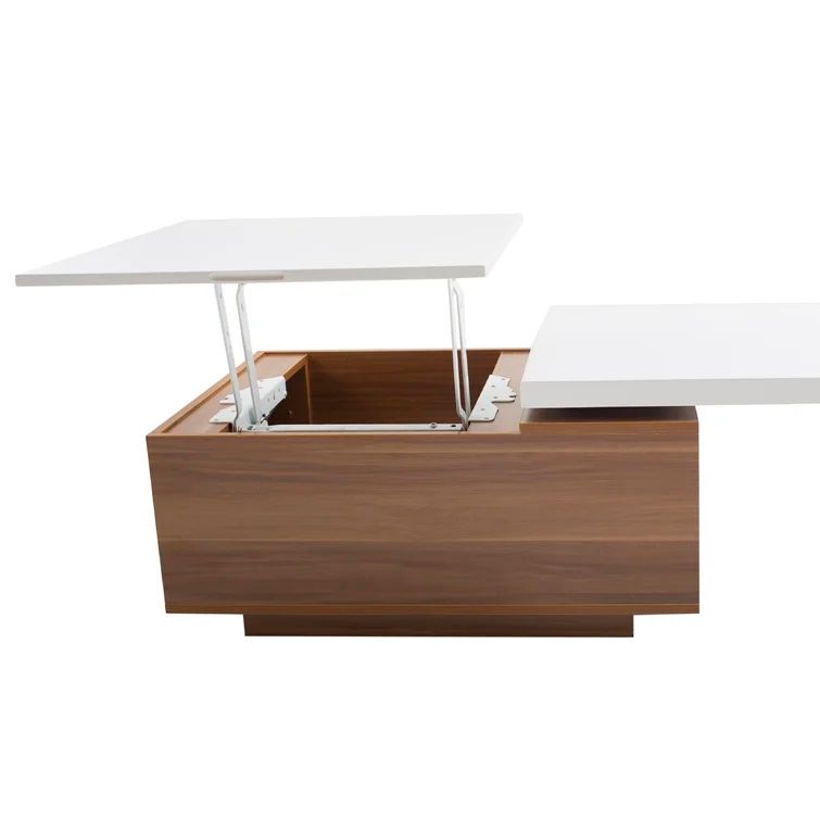 Alexandira Lift Top Coffee Table With Storage thumbnail 5