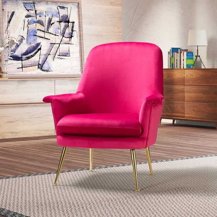 Velvet Armchair thumbnail 2