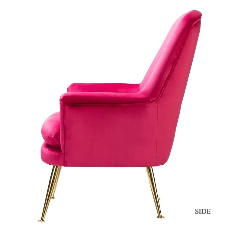 Velvet Armchair thumbnail 4