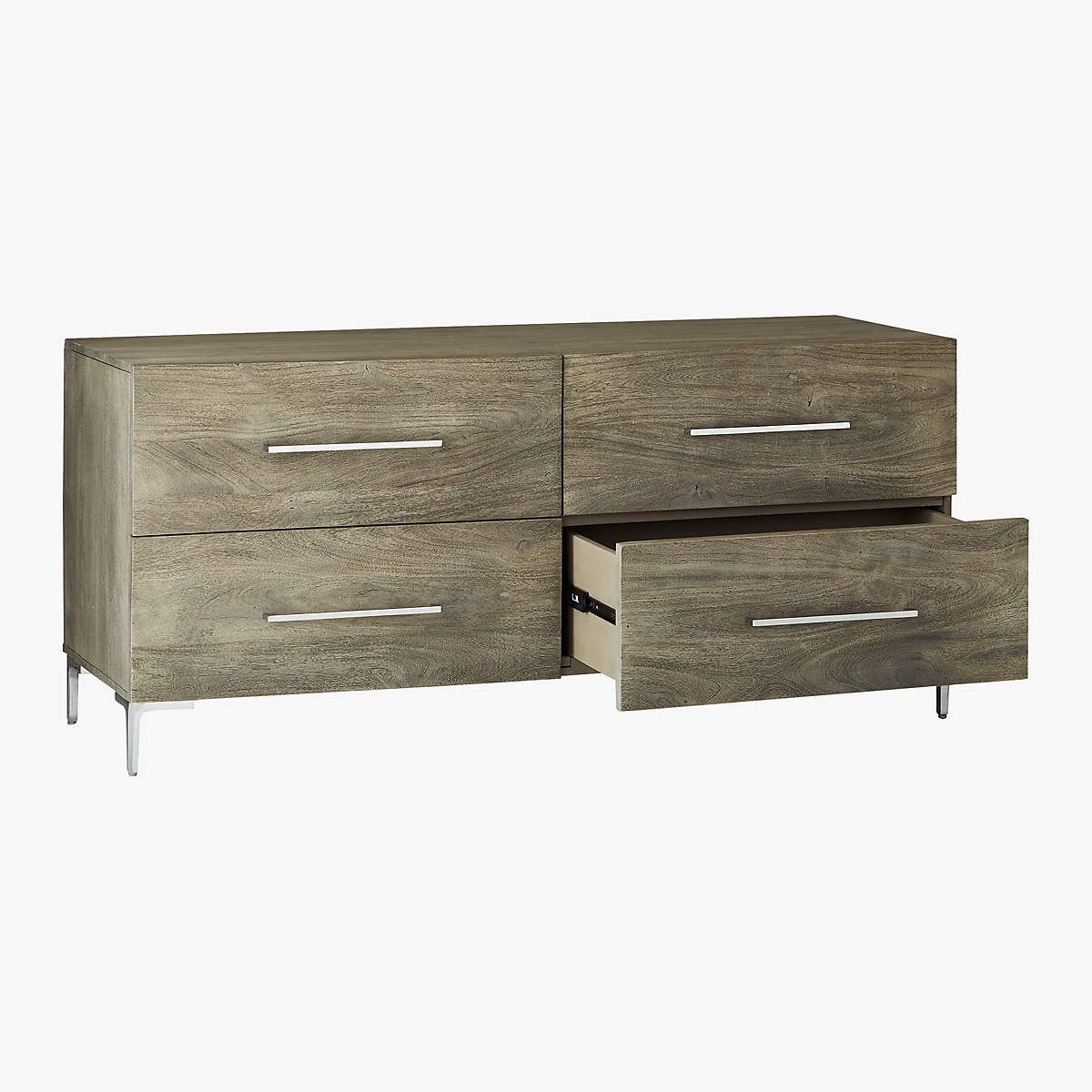 Link Grey Wash Acacia Low Chest thumbnail 5