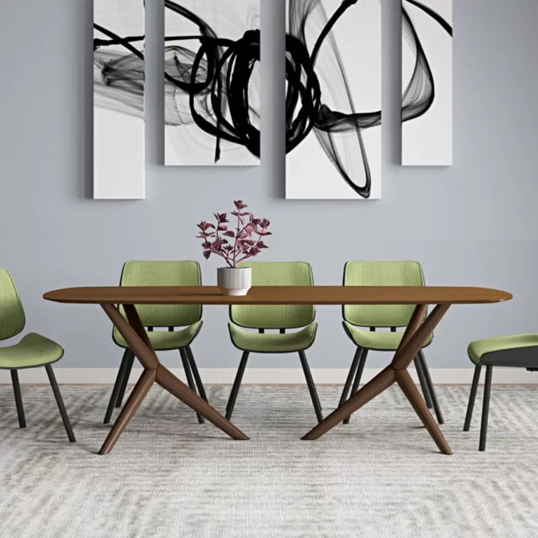 Mccallister Solid Wood Dining Table thumbnail 4