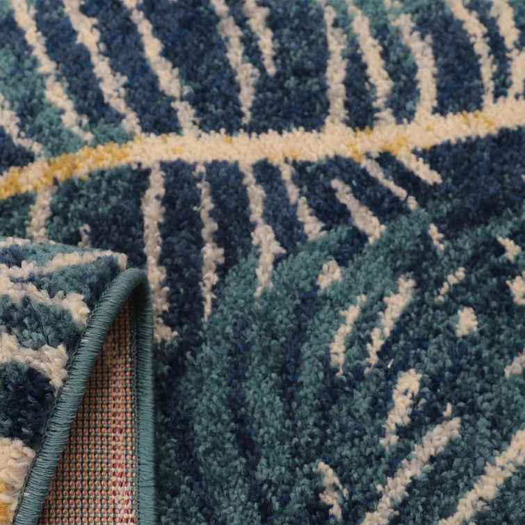 Swanville Floral Area Rug-7'10"x9'10" thumbnail 4
