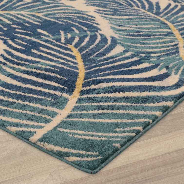 Swanville Floral Area Rug-7'10"x9'10" thumbnail 5