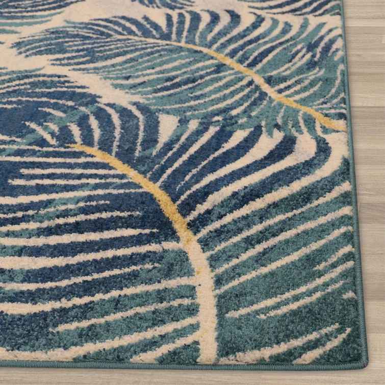 Swanville Floral Area Rug-7'10"x9'10" thumbnail 6