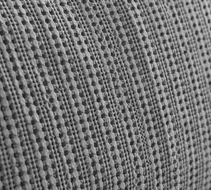 Gray Honeycomb Cotton Sham With No Insert-20"x26" thumbnail 3