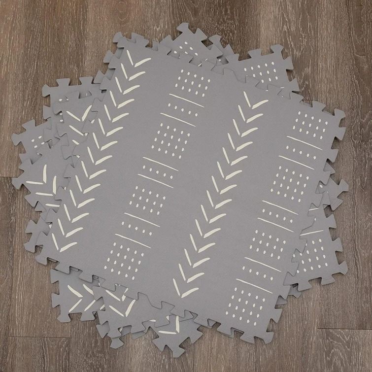 Baby Play Mat With Soft Interlocking Floor Tiles 48"x72" thumbnail 3