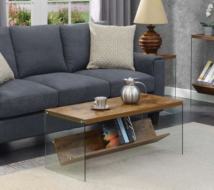 Allionna Sled Coffee Table with Storage thumbnail 2