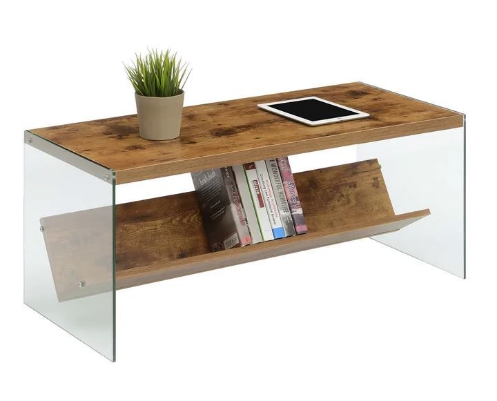 Allionna Sled Coffee Table with Storage thumbnail 3