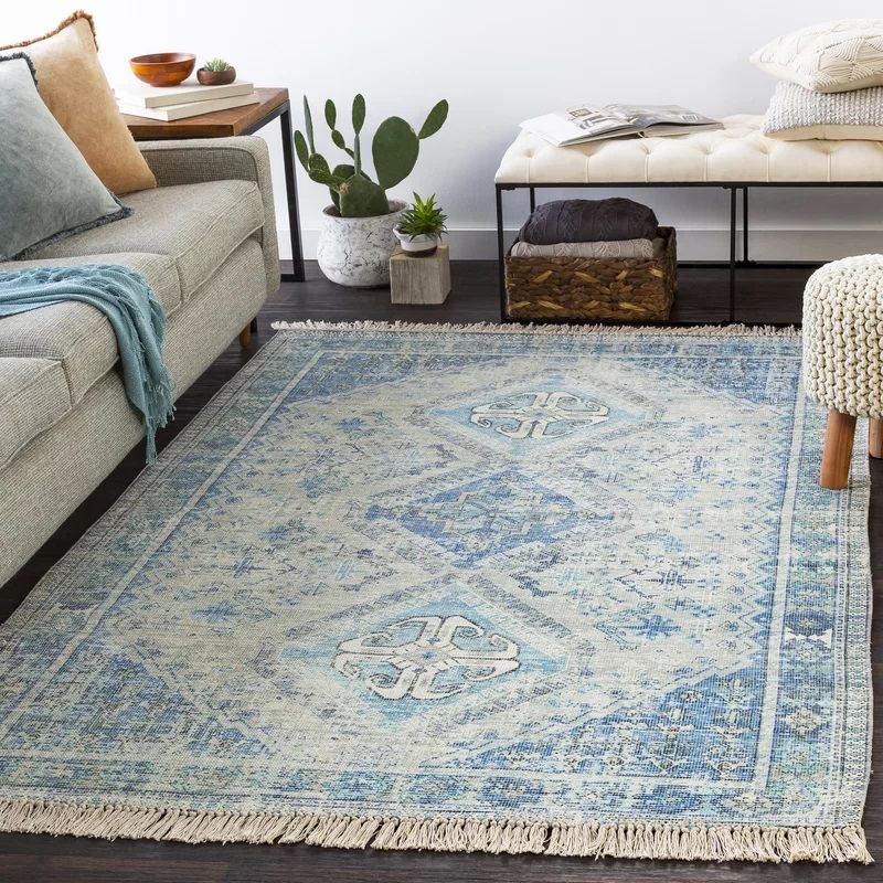 Tucson Navy Area Rug 8'x10' thumbnail 2