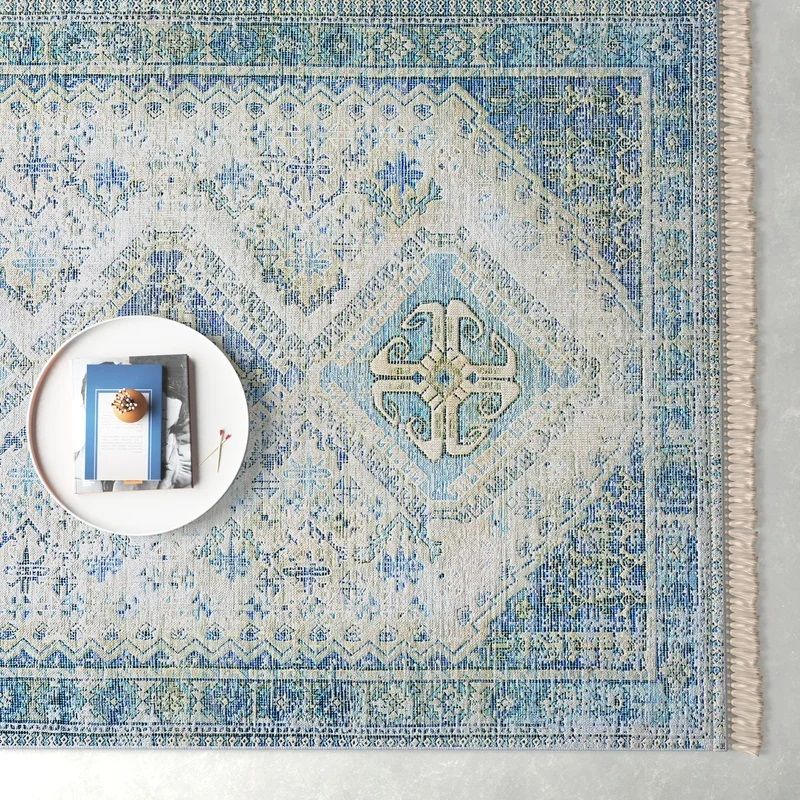 Tucson Navy Area Rug 8'x10' thumbnail 3
