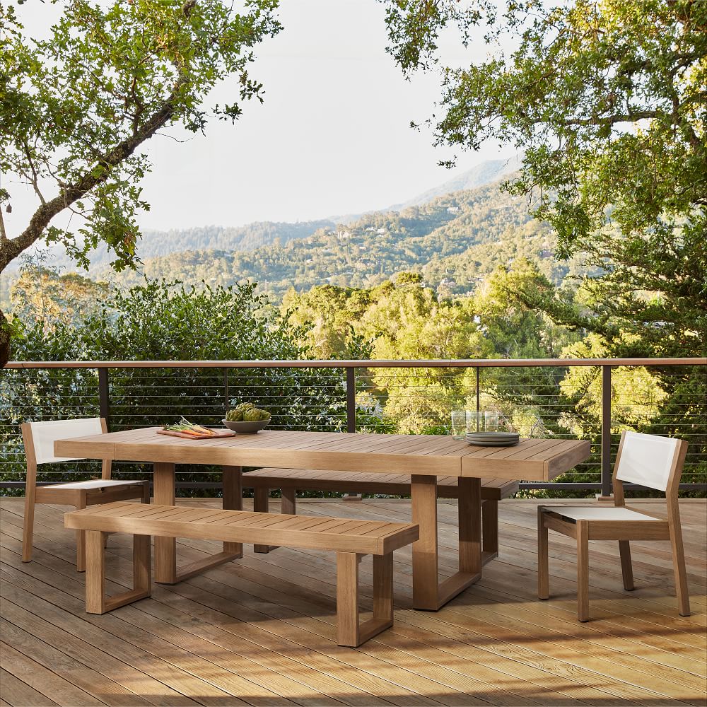 Portside Outdoor Expandable Rectangle Dining Table thumbnail 2