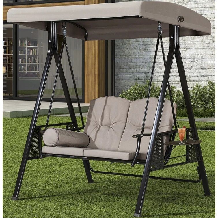 Musa Outdoor Porch Swing with Stand thumbnail 2