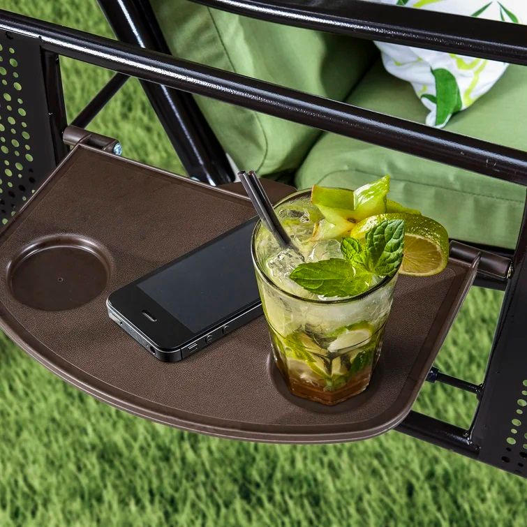 Musa Outdoor Porch Swing with Stand thumbnail 4