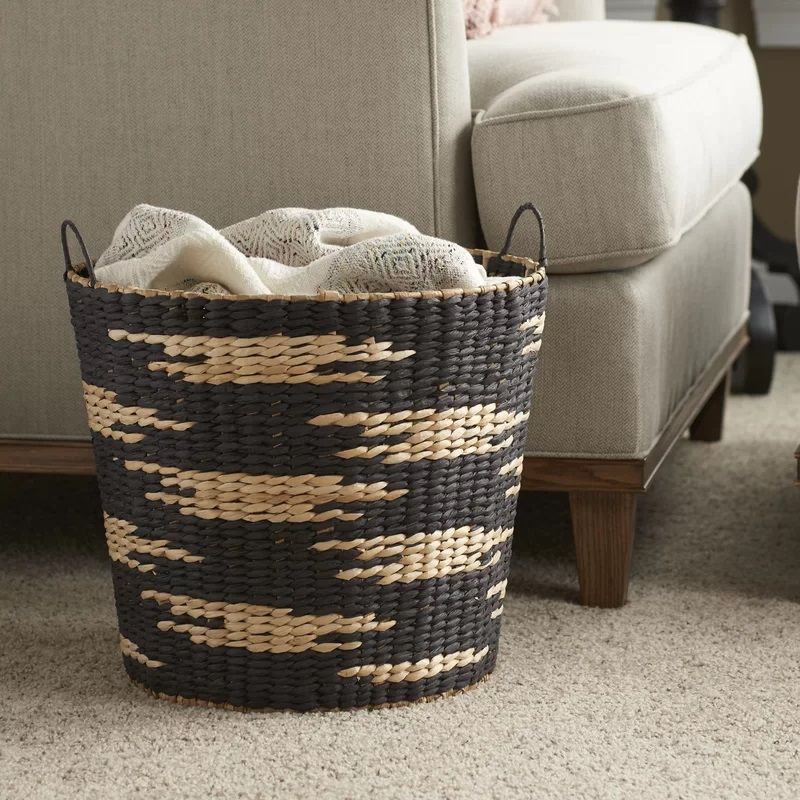 Tapered Decorative Wicker Basket thumbnail 2