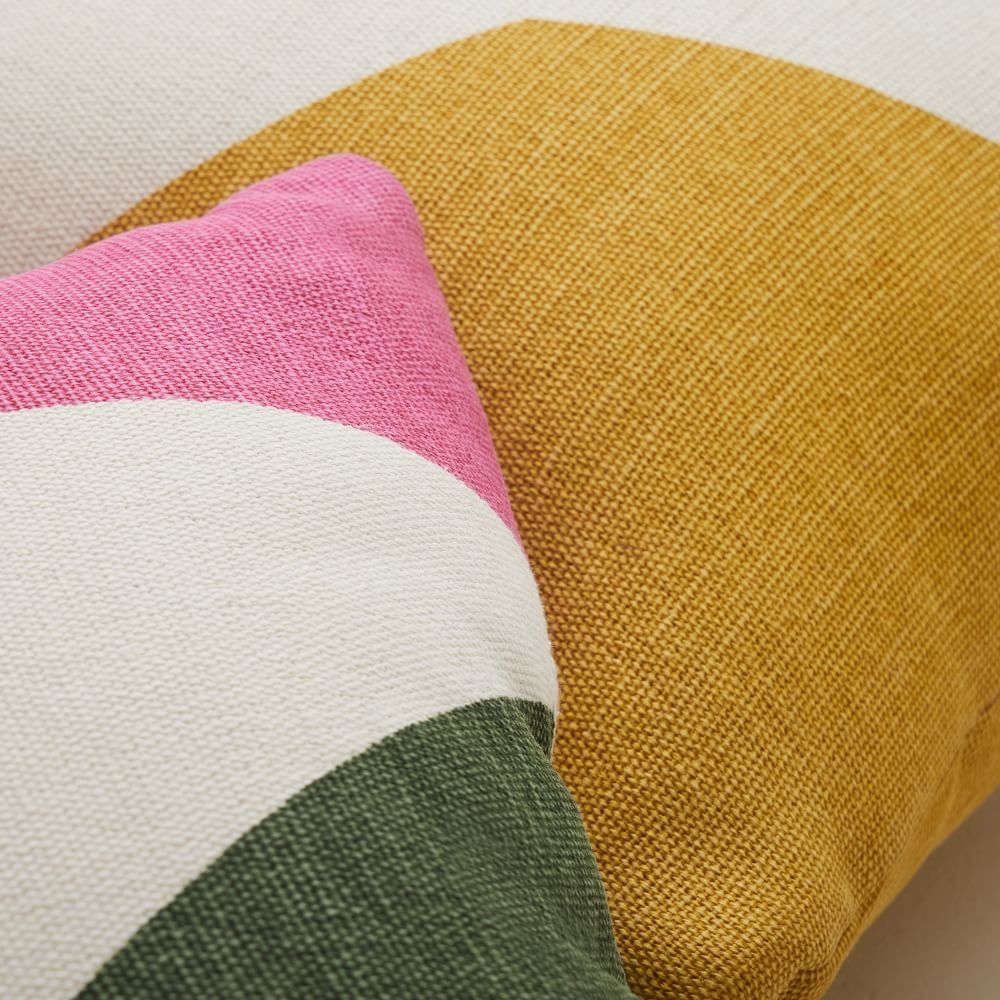 Outdoor Corner Colorblock Pillow 20"x20" thumbnail 4