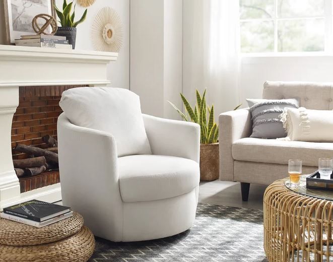 Wide Swivel Armchair thumbnail 2