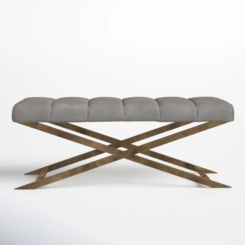 Renda Faux Leather Bench thumbnail 2