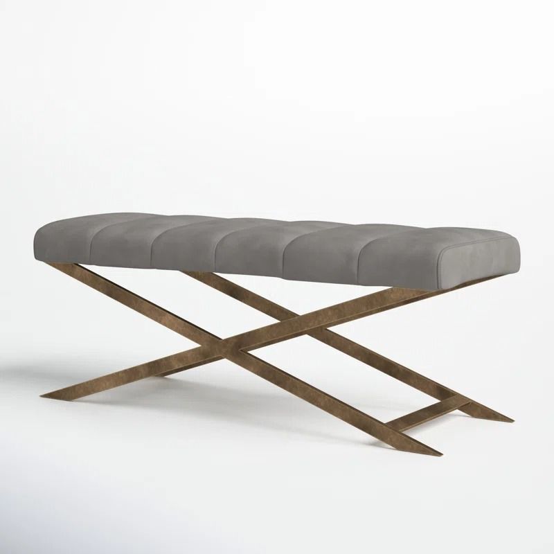 Renda Faux Leather Bench thumbnail 3