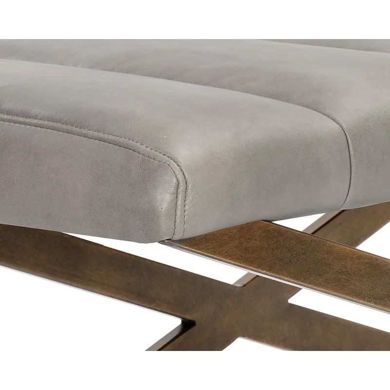 Renda Faux Leather Bench thumbnail 5