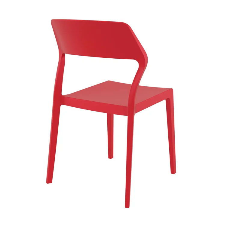 Annis Stacking Patio Dining Side Chair Set of 2 thumbnail 5